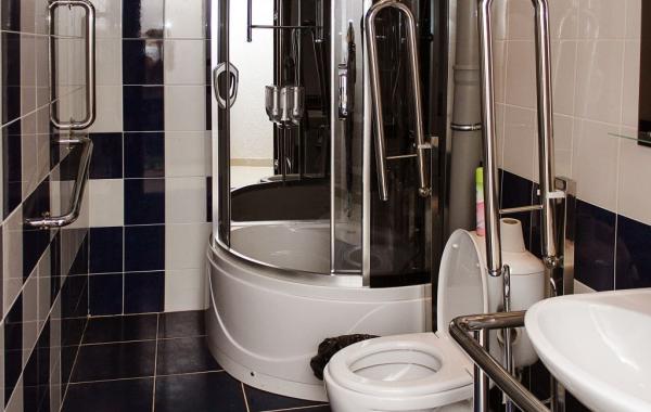 A room for a disabled person